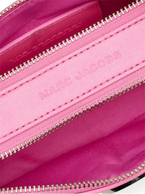 rose pink Saffiano leather silver-tone logo Marc Jacobs | 2R3HSH025H02666